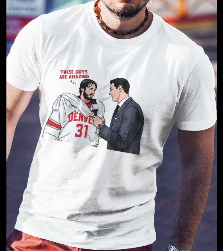 Johnny Hicks Interview Denver 31 Hockey Amazing T-Shirt