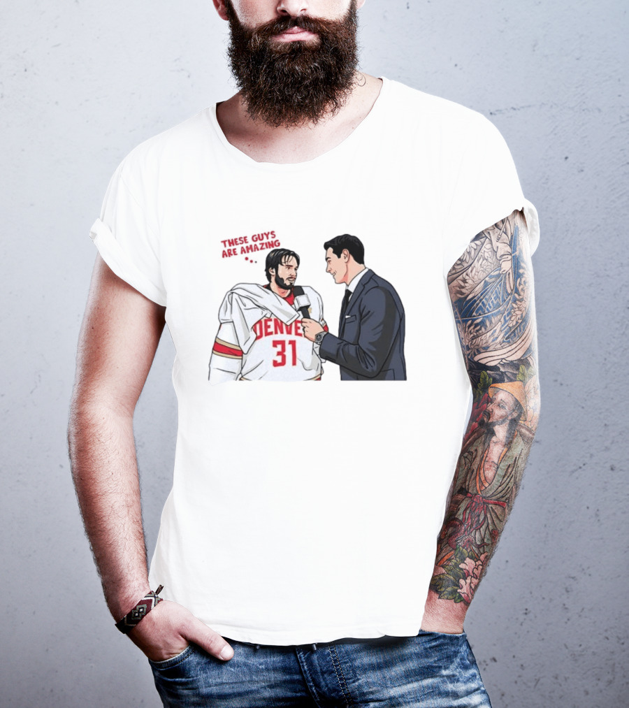 Johnny Hicks Interview Denver 31 Hockey Amazing T-Shirt
