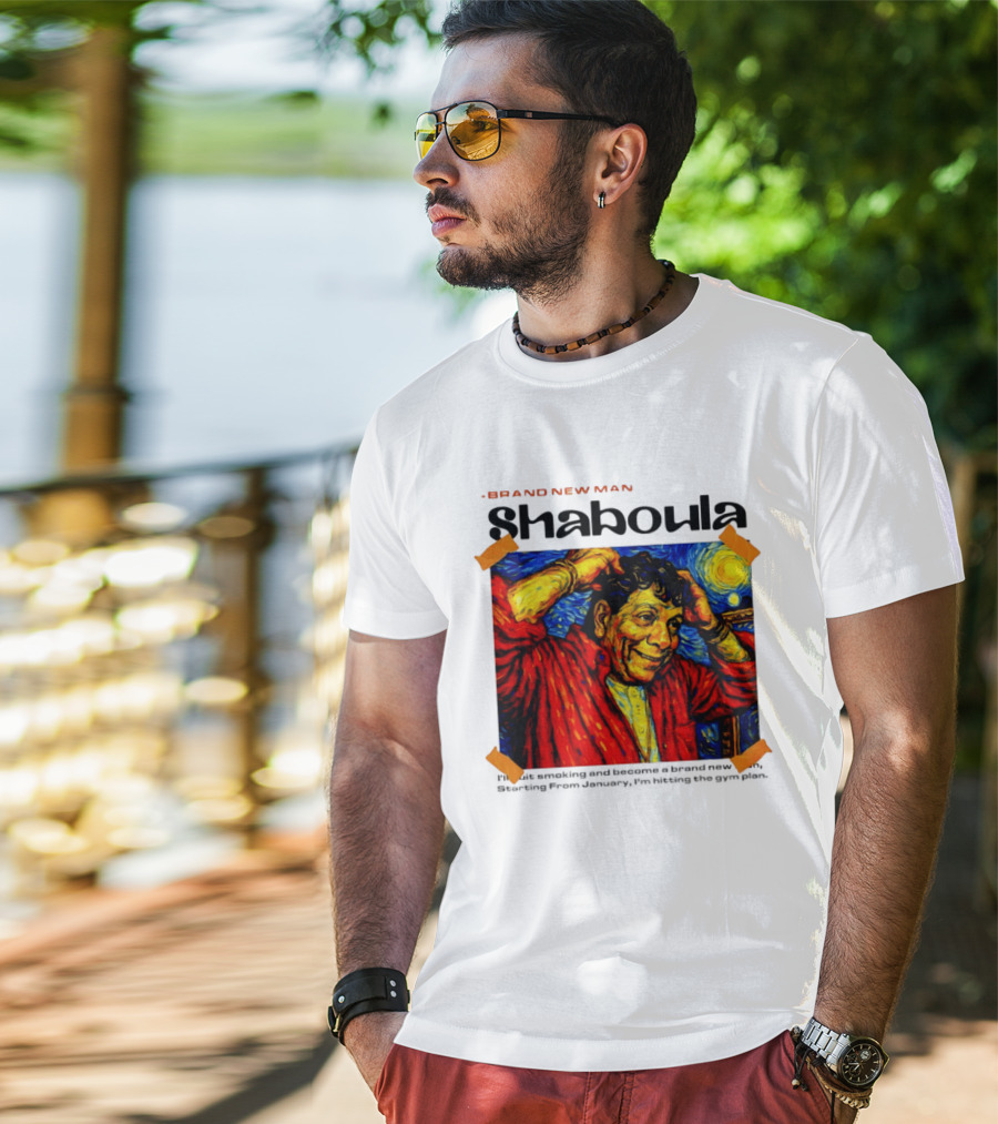 Van Gogh Style Shaboula Brand New Man T-Shirt