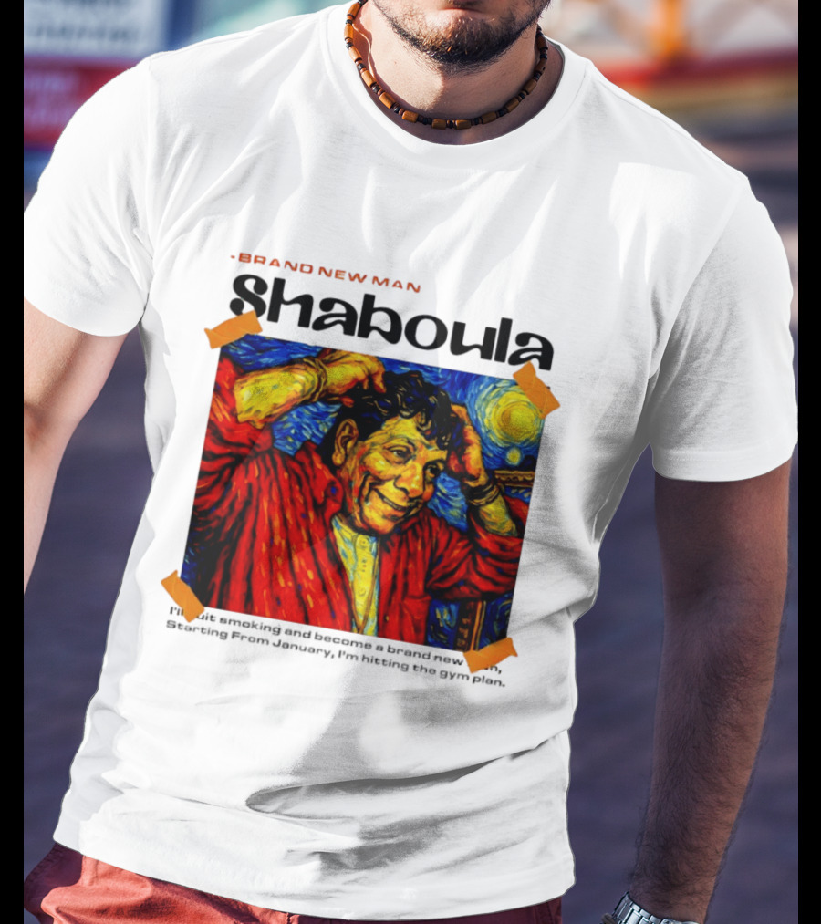 Van Gogh Style Shaboula Brand New Man T-Shirt