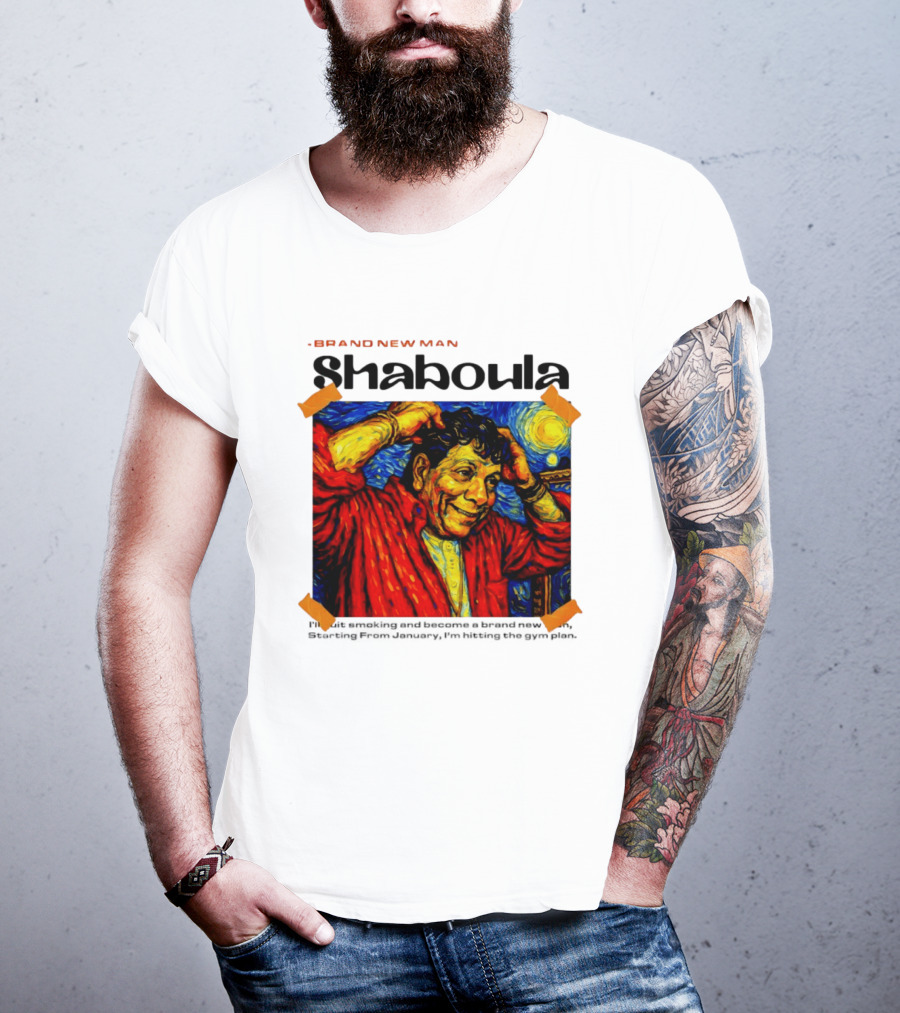 Van Gogh Style Shaboula Brand New Man T-Shirt