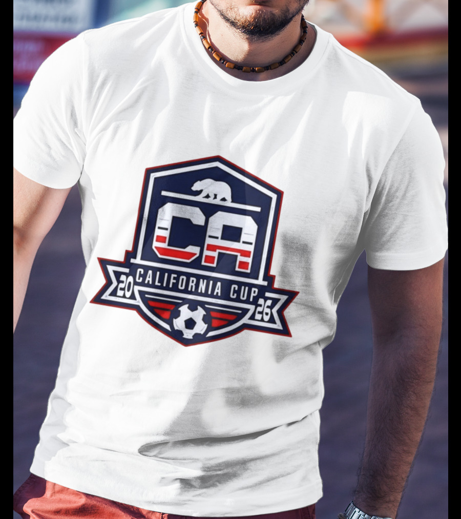 2026 California Cup Soccer CA Bear T-Shirt