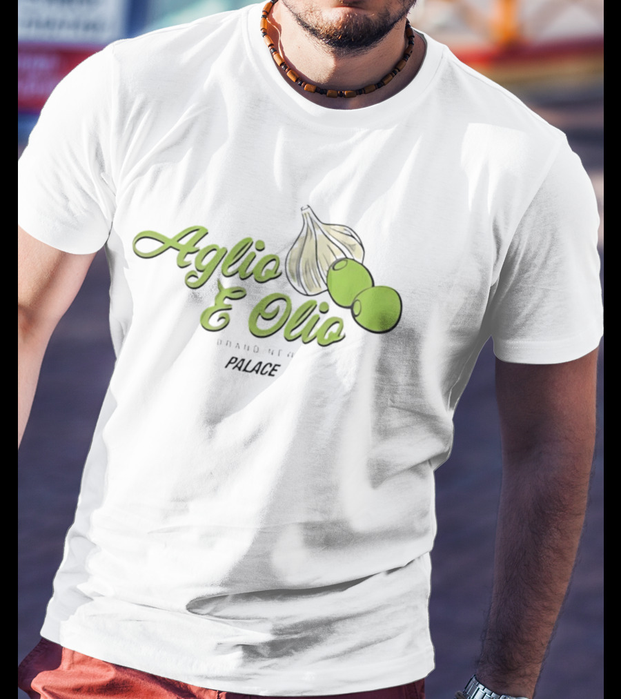 Palace Skateboards Aglio E Olio Garlic And Olive T-Shirt