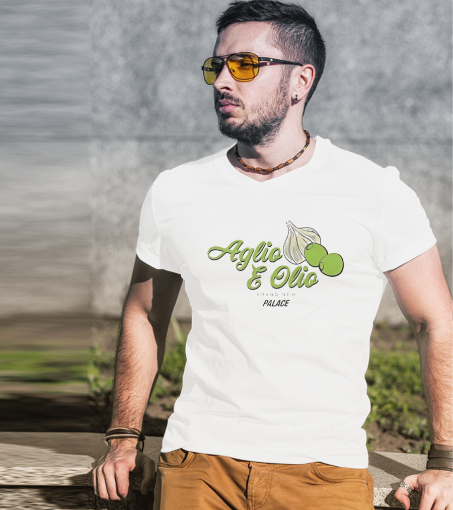 Palace Skateboards Aglio E Olio Garlic And Olive T-Shirt