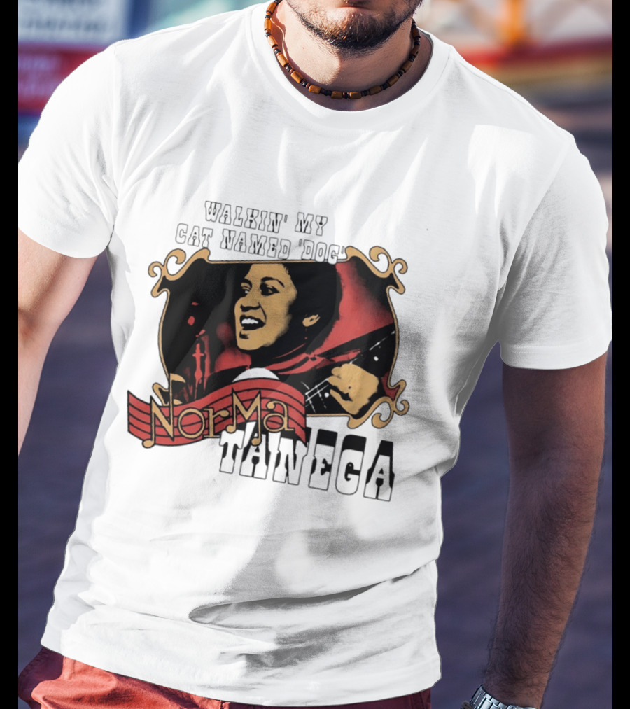 Norma Tanega Walkin' My Cat Named Dog T-Shirt