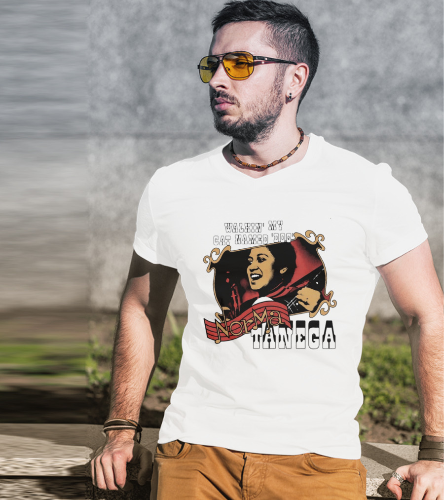 Norma Tanega Walkin' My Cat Named Dog T-Shirt