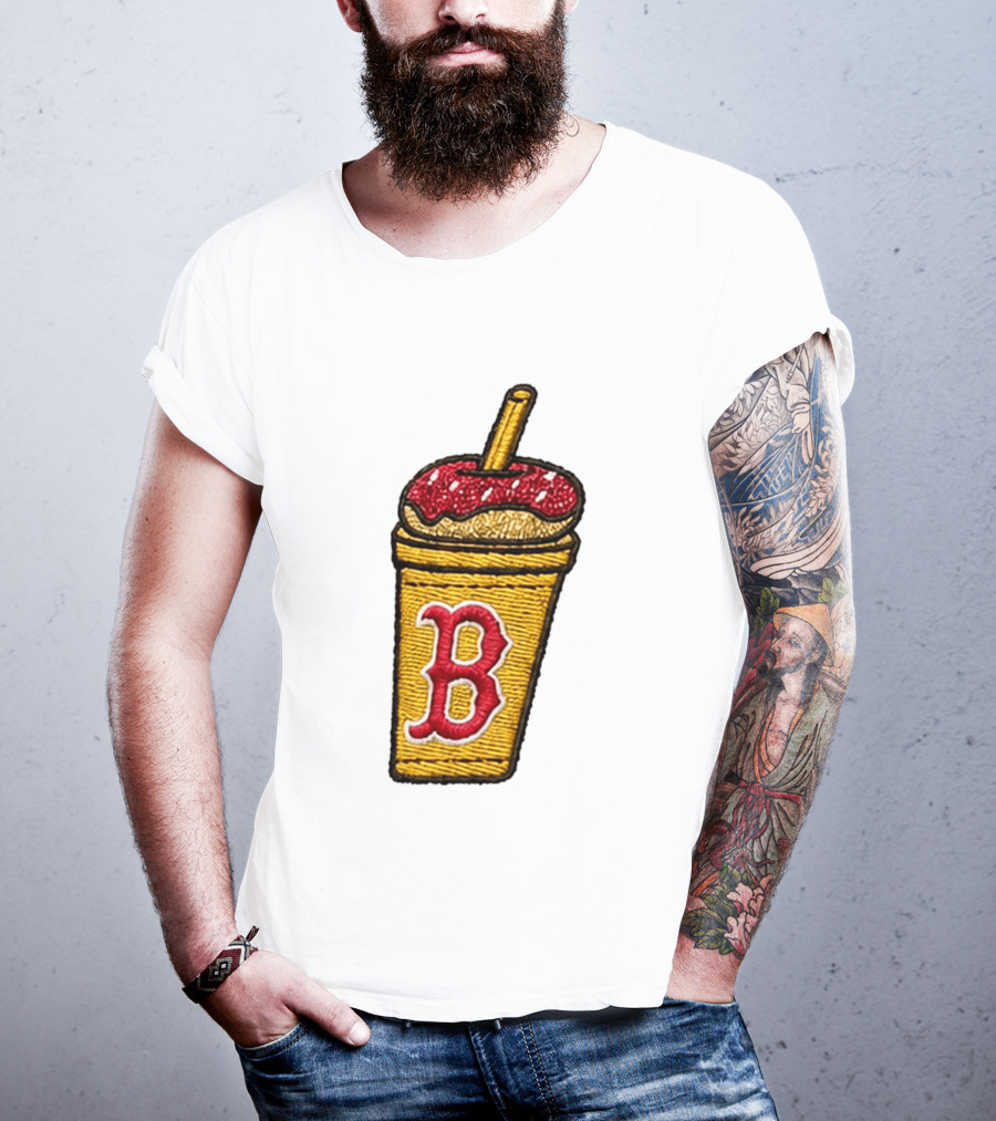 Red Sox Dunkin' Iced Coffee B Cap 2026 T-Shirt