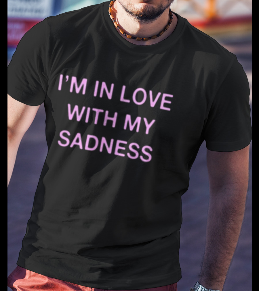 Anti Social Social Club I'm In Love With My Sadness Pink T-Shirt