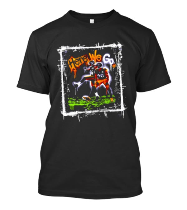 T.J. Watt Here We Go Pittsburgh Steelers Football Players T-Shirt