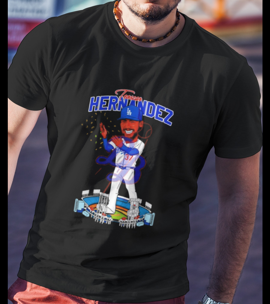 Teoscar Hernández Los Angeles Dodgers 37 MLB 2026 T-Shirt