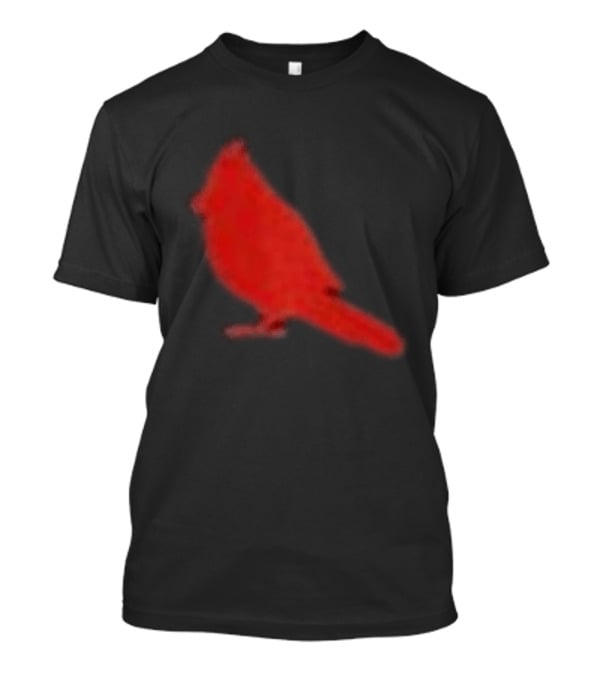 The Slumerican Cardinal Red Bird Stylized T-Shirt