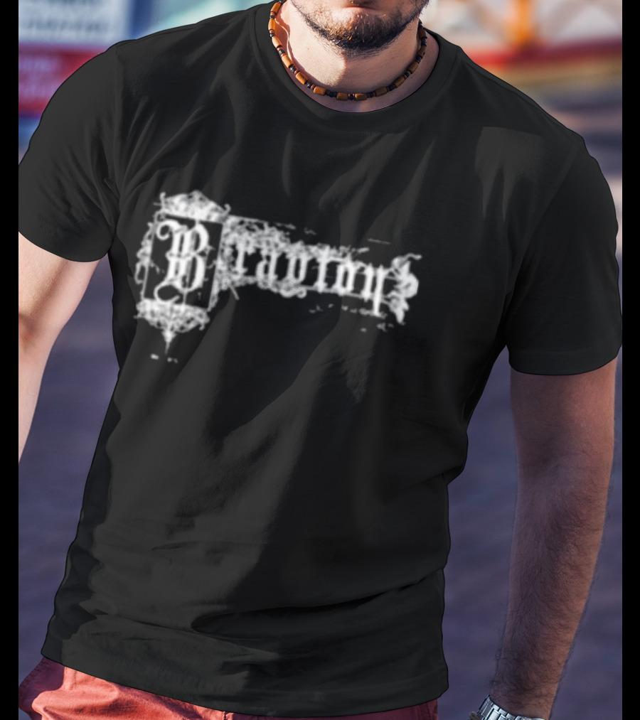 Brayton Mortis Gothic Calligraphy Palingenesis T-Shirt