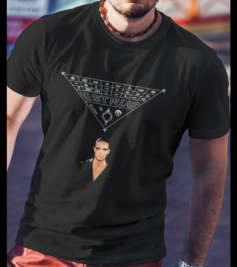 Tove Lo Estrus Album Cover Triangle Symbols Mannequin Head T-Shirt