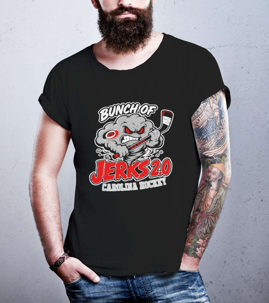 Bunch Of Jerks 2.0 Carolina Hockey Cane Storm T-Shirt