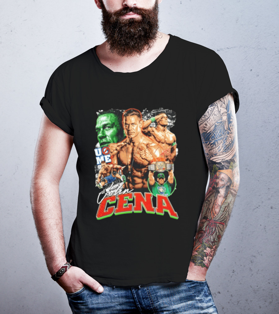 John Cena U Can't See Me U Me Champions WWE T-Shirt