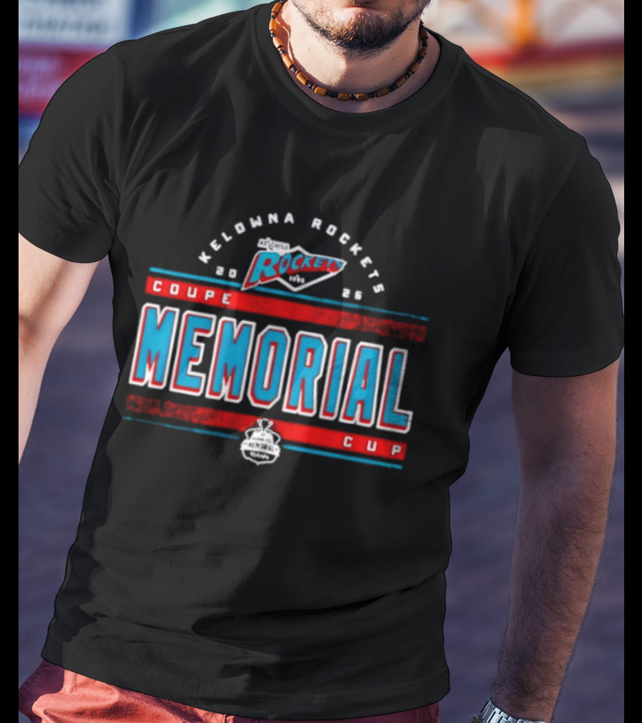 Kelowna Rockets 2026 Coupe Memorial Cup Championship T-Shirt