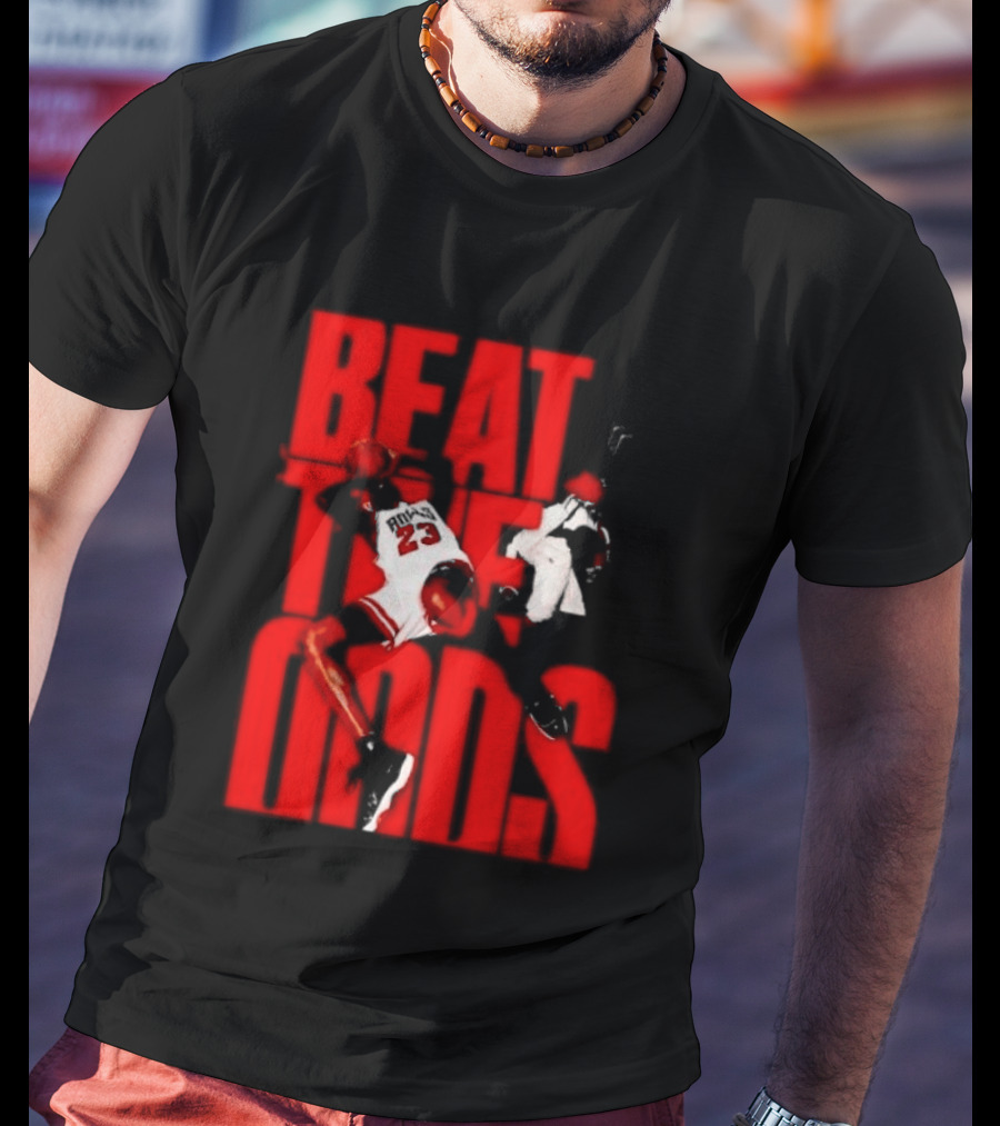 Beat The Odds Michael Jordan 23 Chicago Bulls T-Shirt