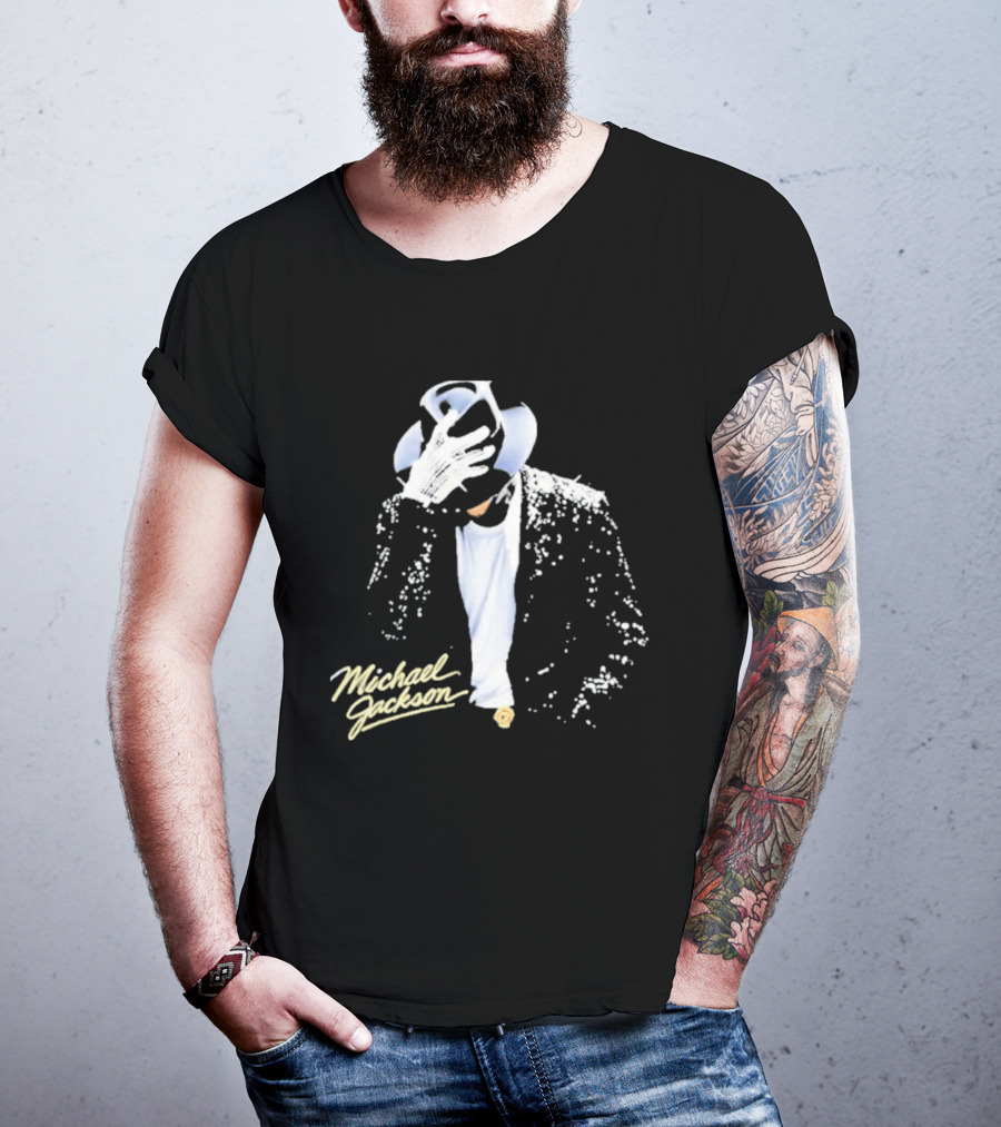 Mj Michael Jackson Iconic King Of Pop T-Shirt