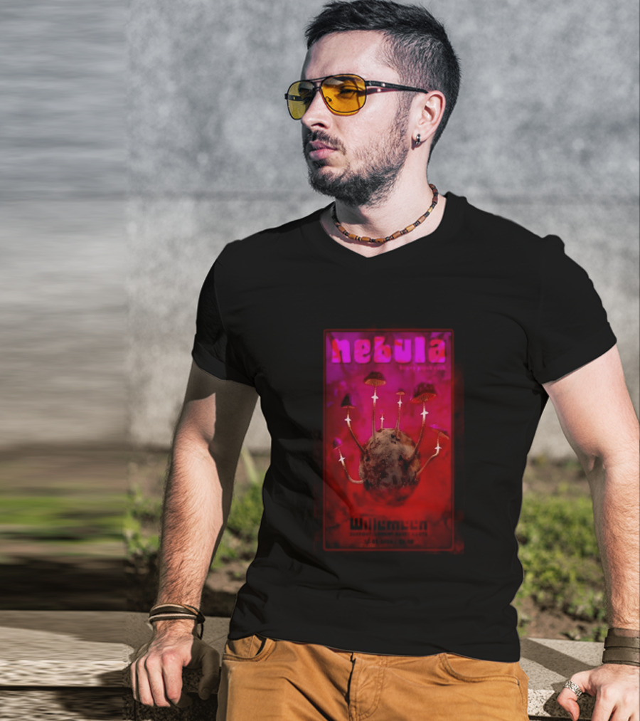 Nebula Willemeen Arnhem Netherlands May 30 2026 Surreal Mushrooms T-Shirt