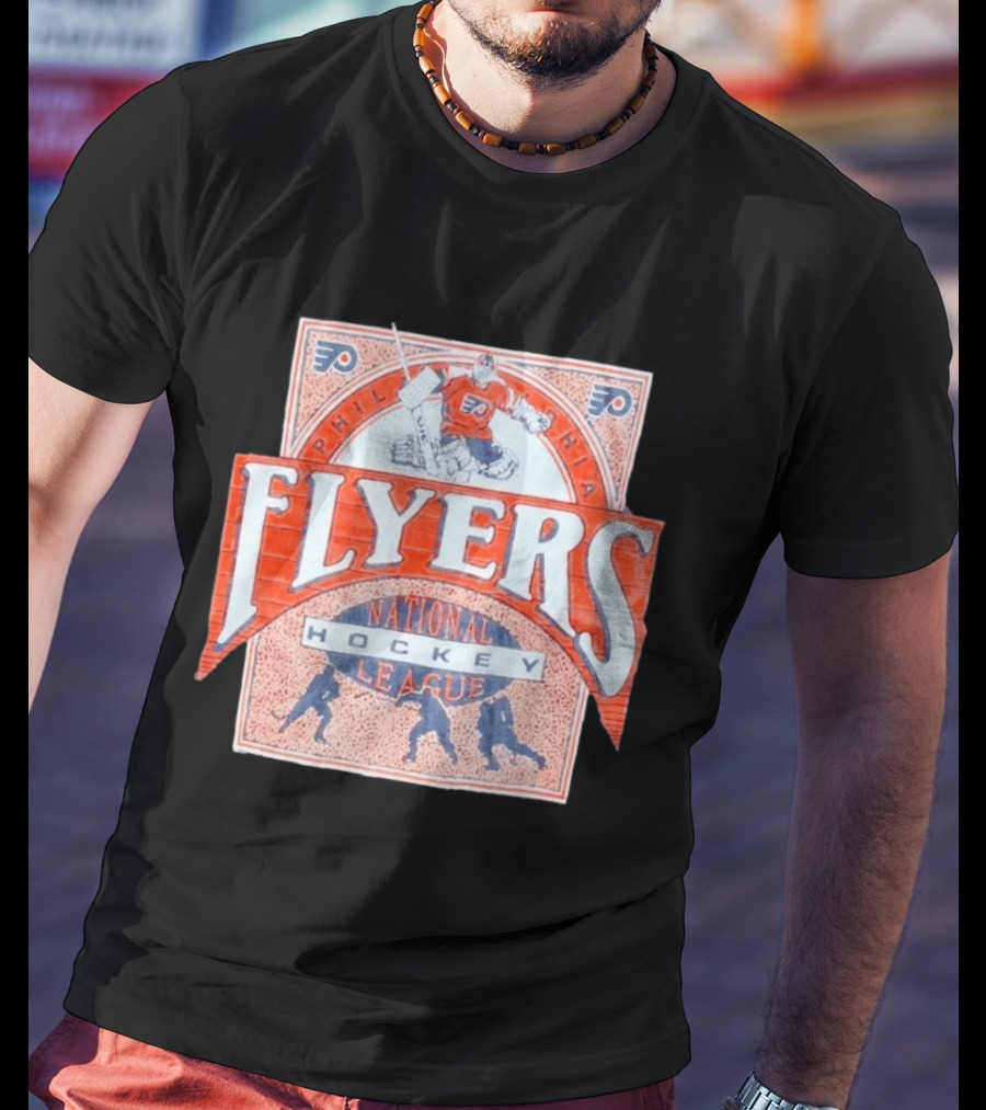 Philadelphia Flyers National Hockey League Goalie T-Shirt