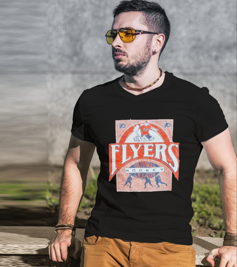 Philadelphia Flyers National Hockey League Goalie T-Shirt