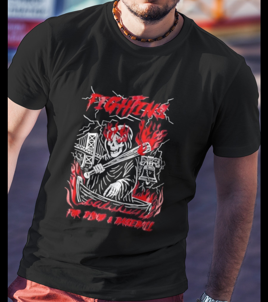 Philadelphia Phillies Fightin' For Blood And Baseball T-Shirt