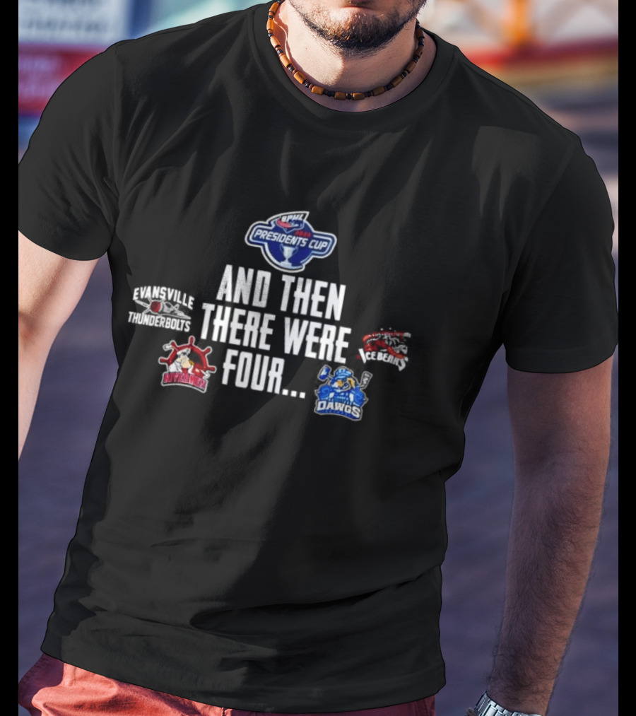 2026 SPHL President's Cup Birmingham Bulls Quad City Storm Peoria Rivermen Huntsville Havoc T-Shirt