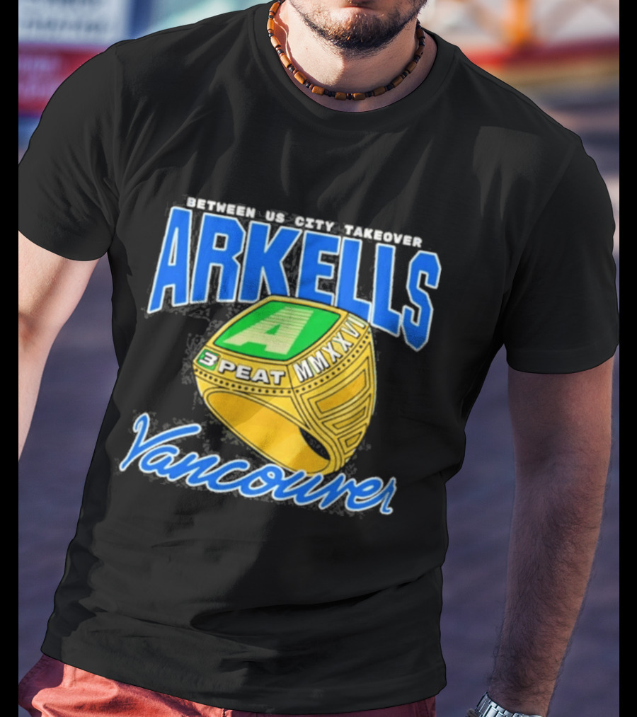 Arkells 3 Peat Mixx Vancouver Tour 2026 T-Shirt