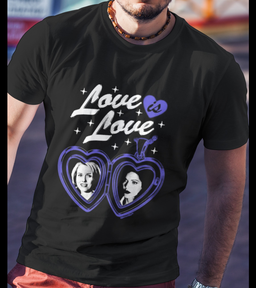 Love Is Love Pride Bijou Candles Mulholland Drive T-Shirt