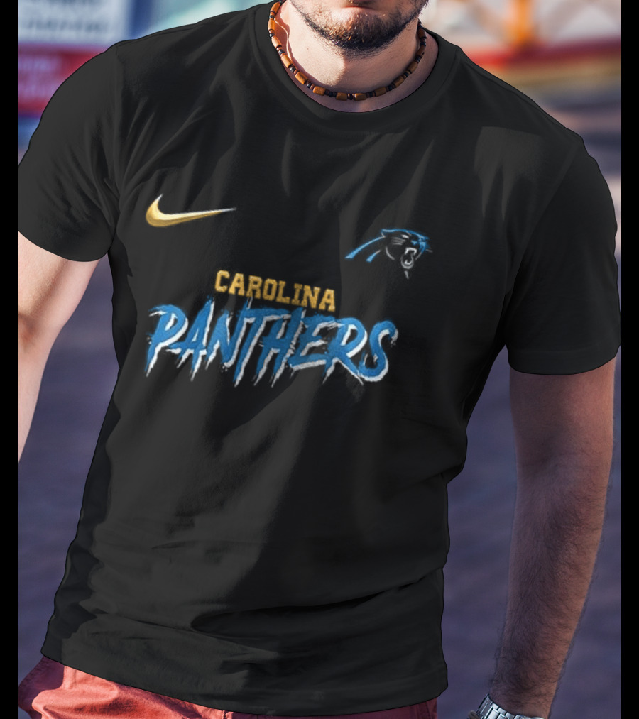 Carolina Panthers Fear Me If You Dare Cartoon Nike Puss In Boots T-Shirt
