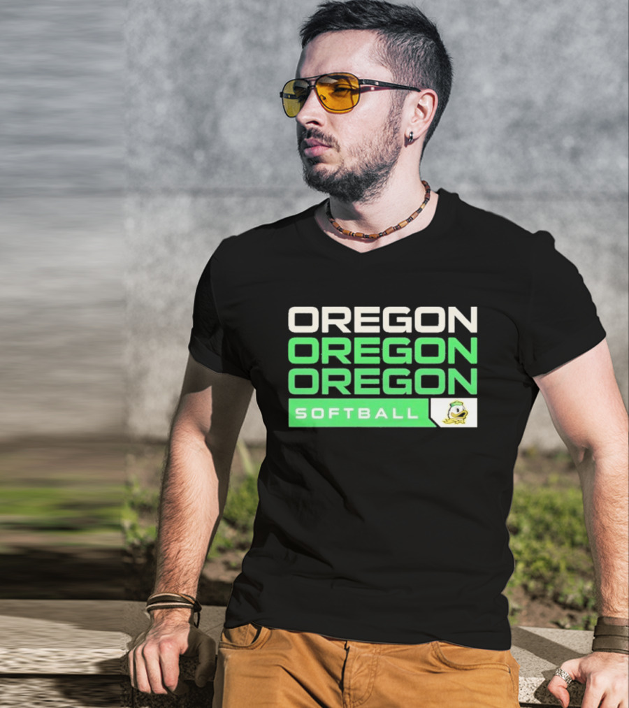 Oregon Softball Ducks 2026 Season T-Shirt