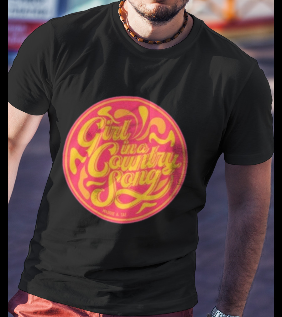 Maddie & Tae Girl In A Country Song Retro Pop T-Shirt