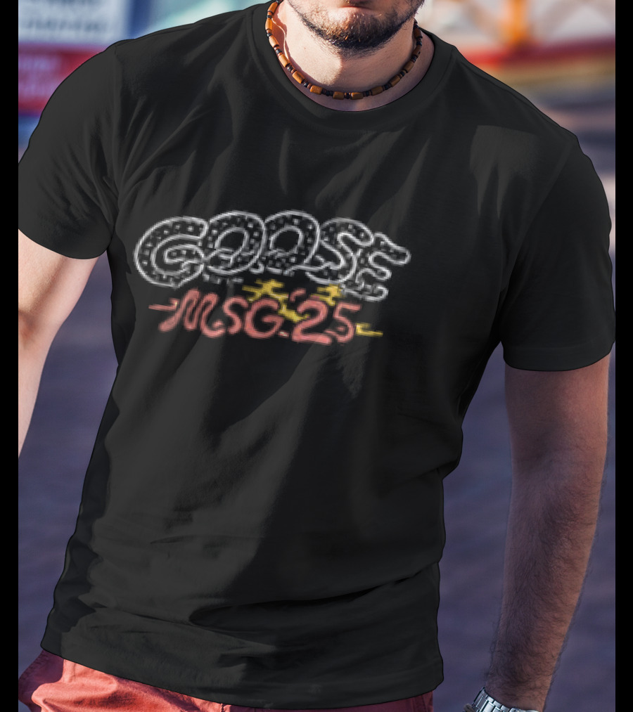 Goose MSG 2025 Concert T-Shirt