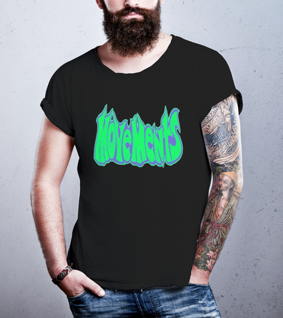 Movements Back In My Ways Neon Vaporwave Style Font T-Shirt