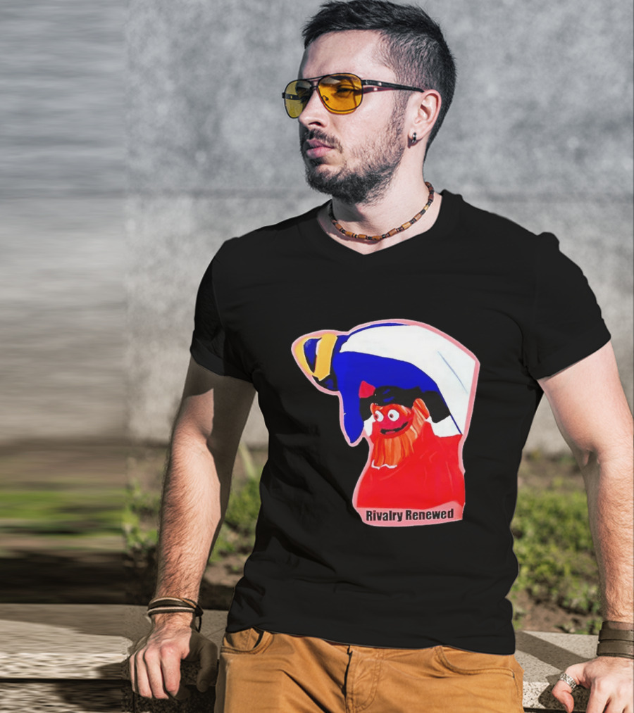Rivalry Renewed Philadelphia Flyers Penguins Matchup T-Shirt
