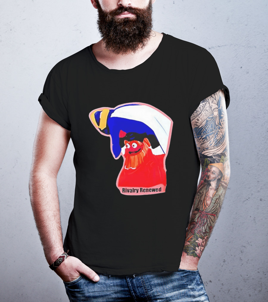 Rivalry Renewed Philadelphia Flyers Penguins Matchup T-Shirt