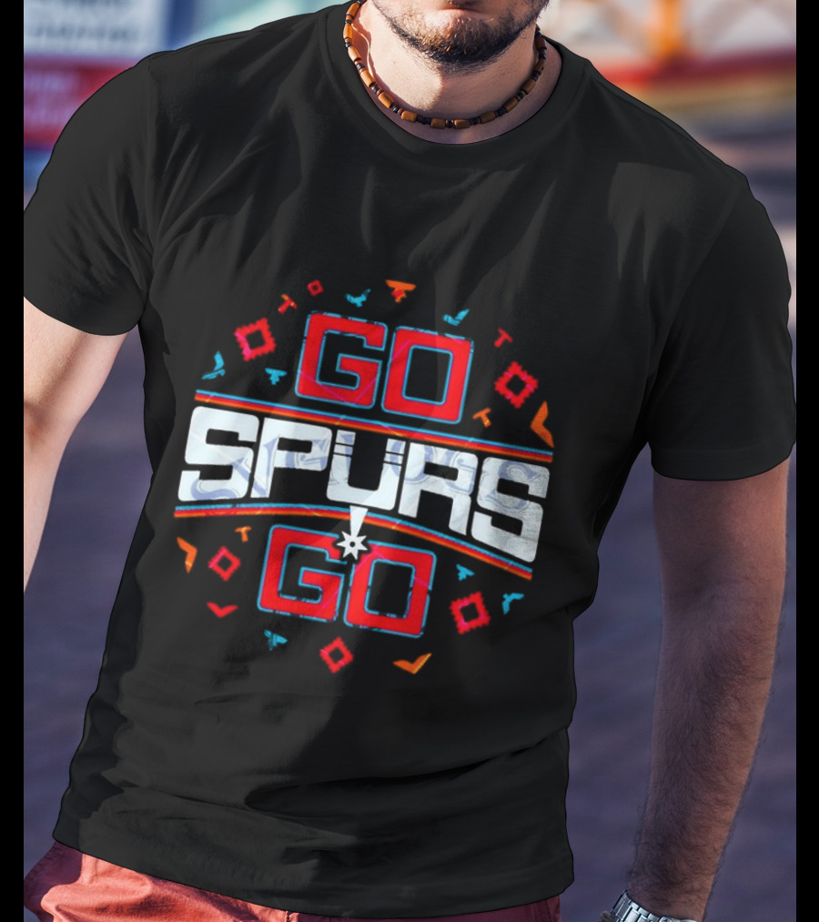 San Antonio Spurs Go Spurs Go Basketball Team Spirit T-Shirt