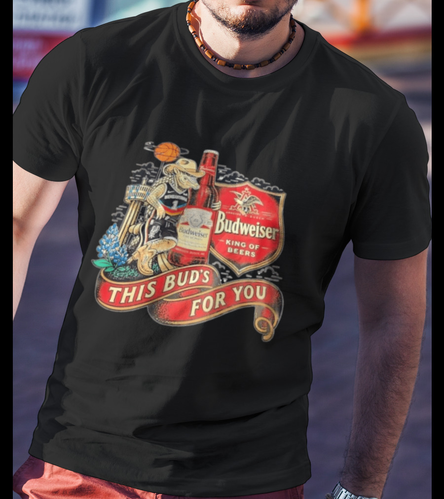 Wembanyama Budweiser King Of Beers Basketball Player T-Shirt