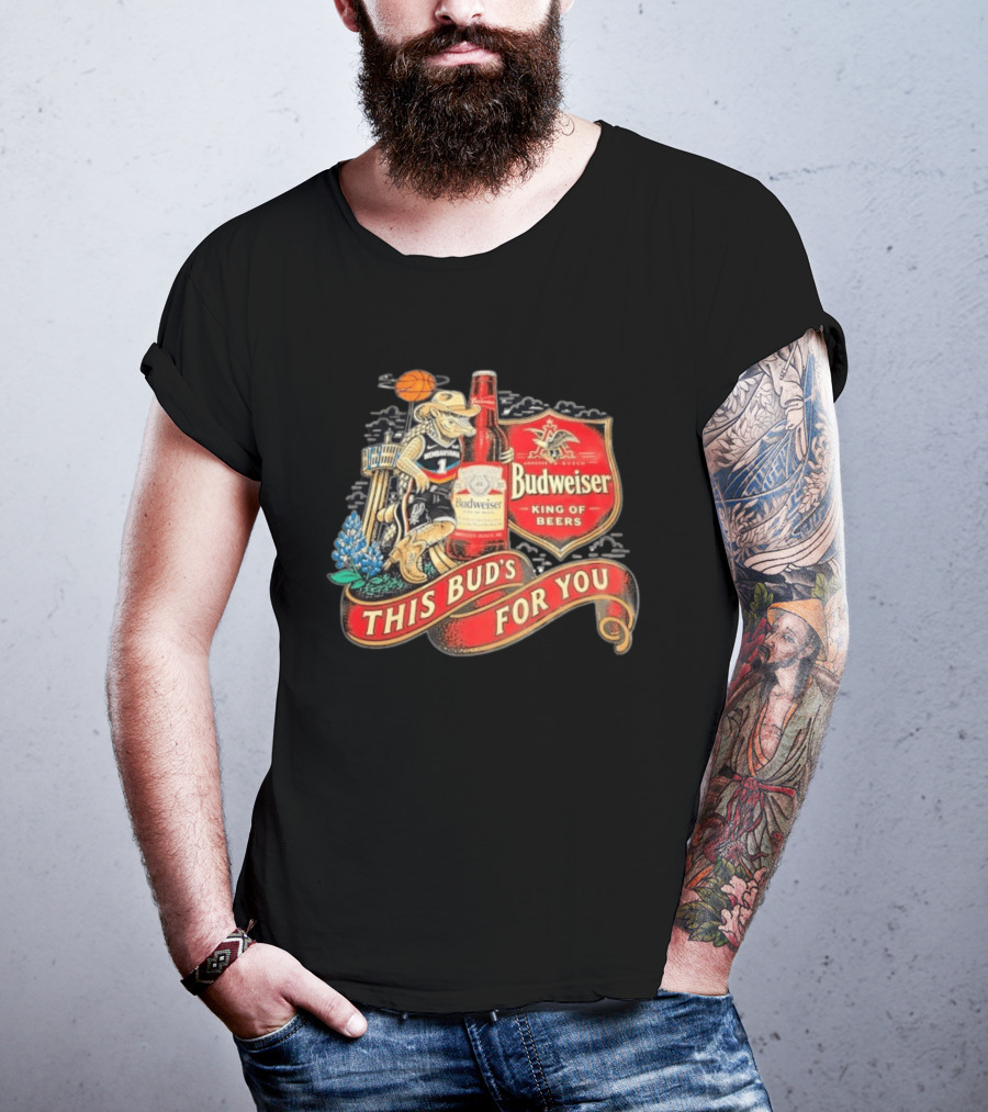 Wembanyama Budweiser King Of Beers Basketball Player T-Shirt