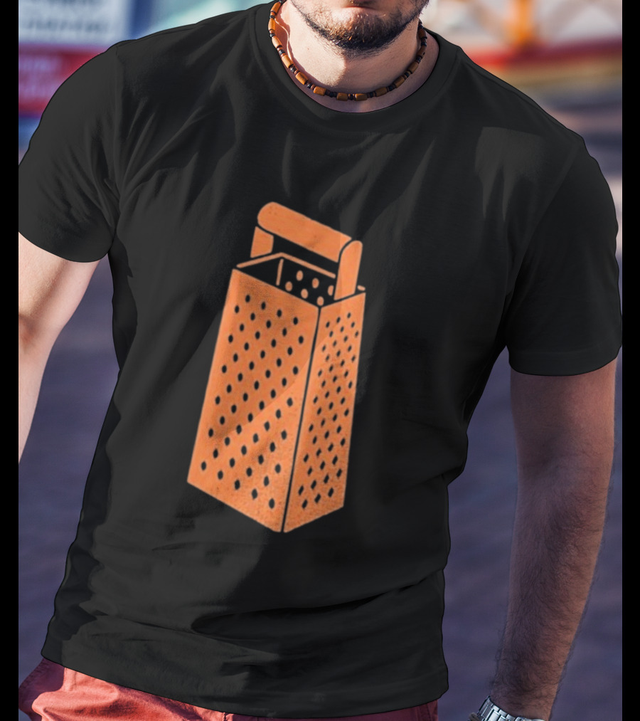 Shredded Cheese Grater Kitchen Tool Humor T-Shirt