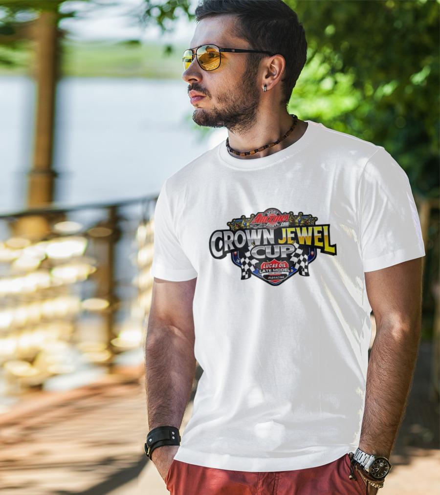 Arizona Sport Crown Jewel Cup Lucas Oil Late Model Dirt Series Floracing T-Shirt