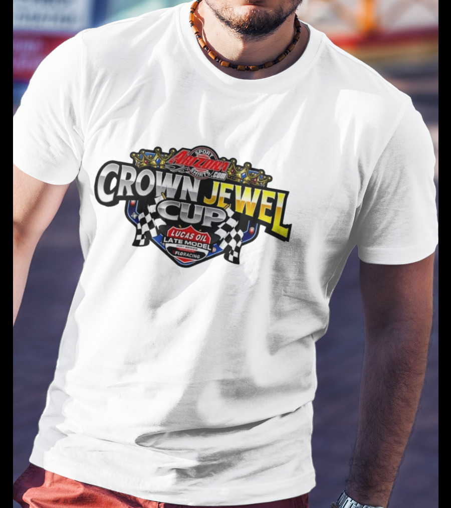 Arizona Sport Crown Jewel Cup Lucas Oil Late Model Dirt Series Floracing T-Shirt