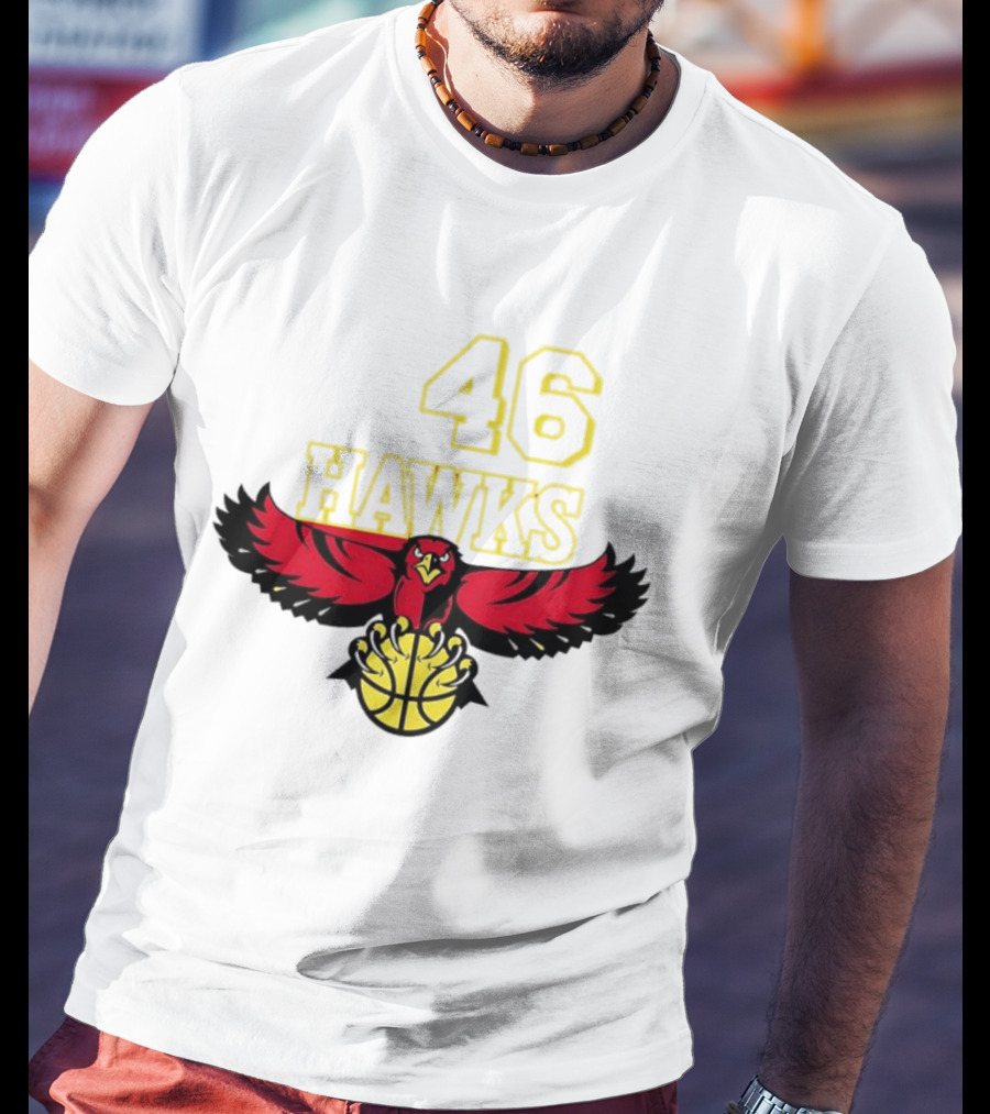 Atlanta Hawks 46 Iconic Basketball Team T-Shirt