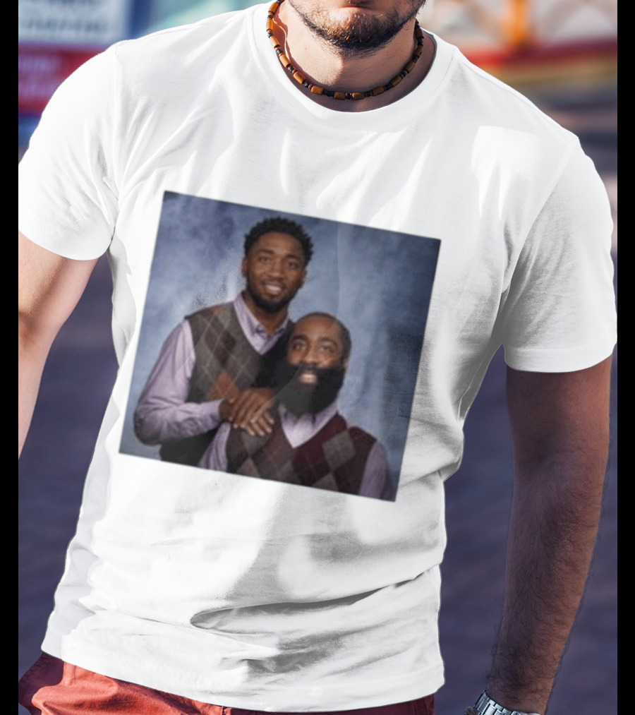 Donovan Mitchell James Harden Step Brothers T-Shirt
