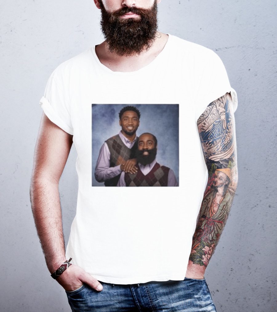 Donovan Mitchell James Harden Step Brothers T-Shirt