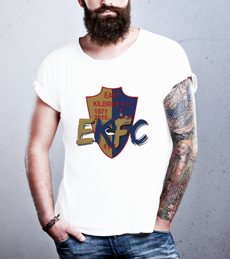 East Kilbride F.C. EKFC 1871 2010 Crest T-Shirt