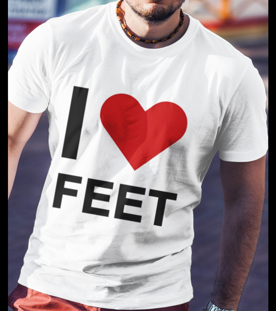 I Heart Feet T-Shirt