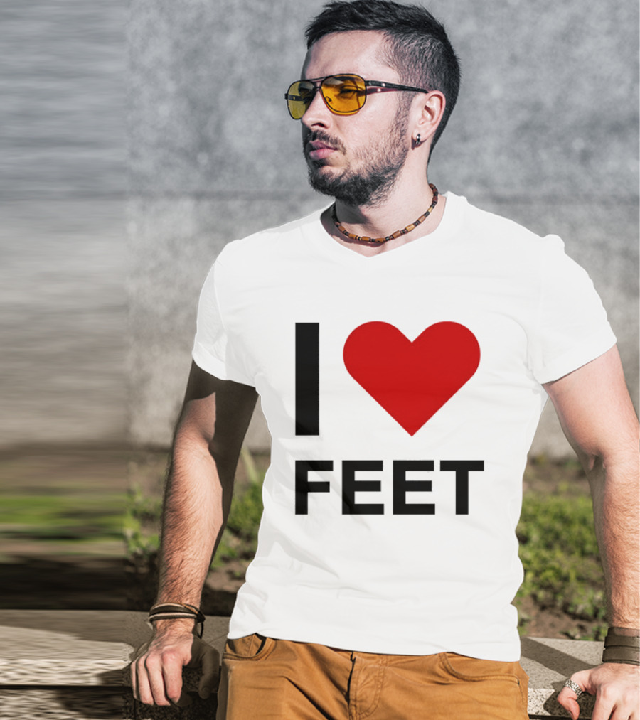 I Heart Feet T-Shirt