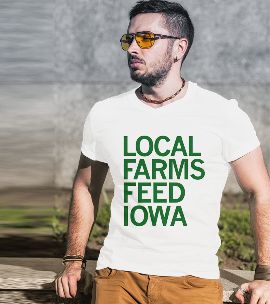 Iowa Valley RC&D Local Farms Feed Iowa T-Shirt