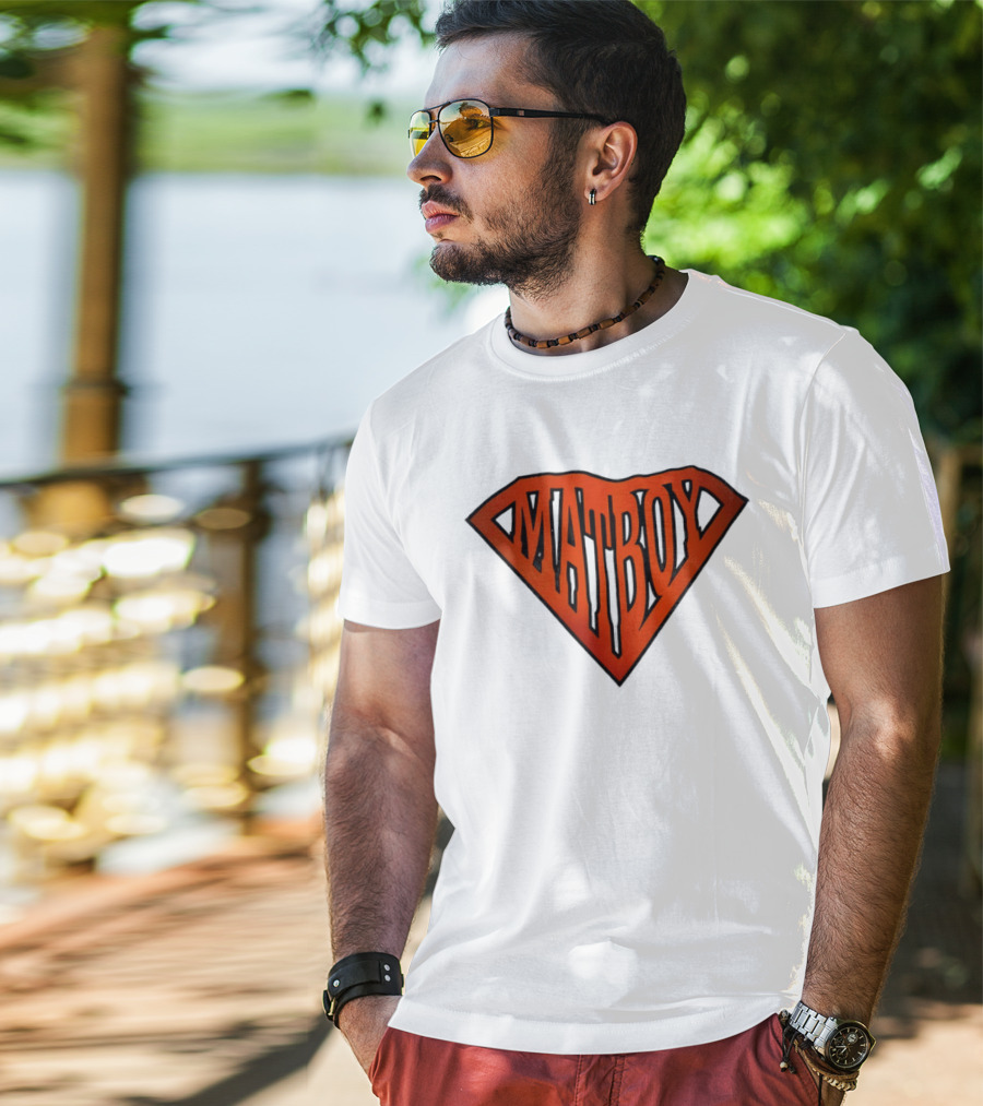 Matboy Oklahoma Wrestling Superhero T-Shirt